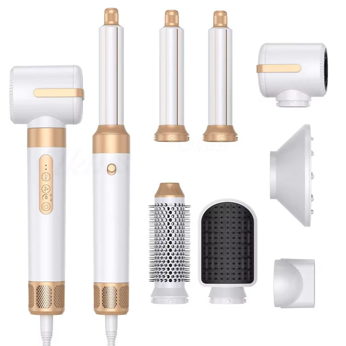 7-i-1 Hair Styler Premium med Airwrap, airflow og hårføner - Overrask.no