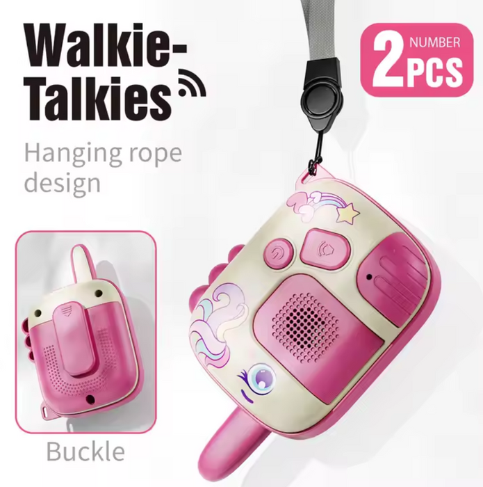 Enhjørning walkie talkie for jenter - Overrask.no