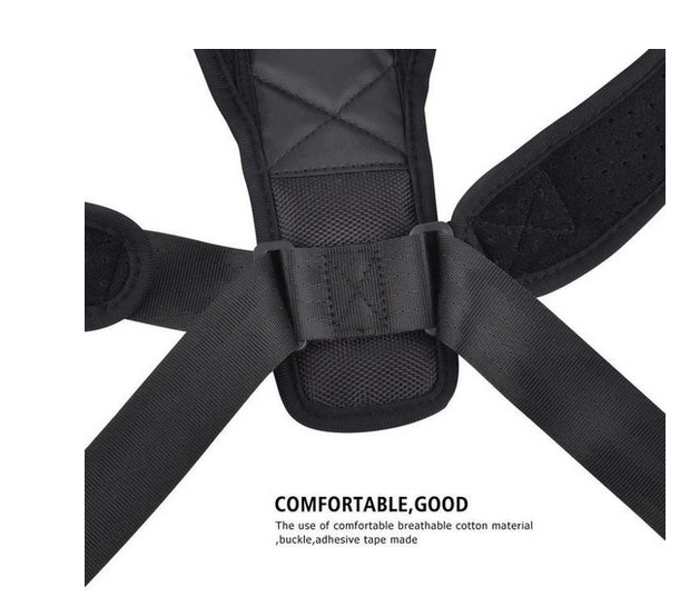 Justerbar Holdningskorrigerende Ryggstøtte vest og rygg holdningsvest - Overrask.no