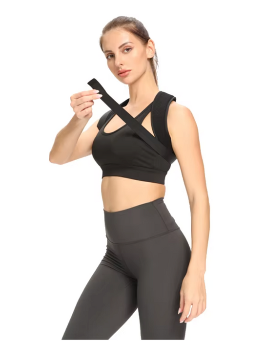 Justerbar Holdningskorrigerende Ryggstøtte vest og rygg holdningsvest - Overrask.no