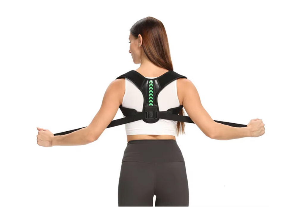 Justerbar Holdningskorrigerende Ryggstøtte vest og rygg holdningsvest - Overrask.no