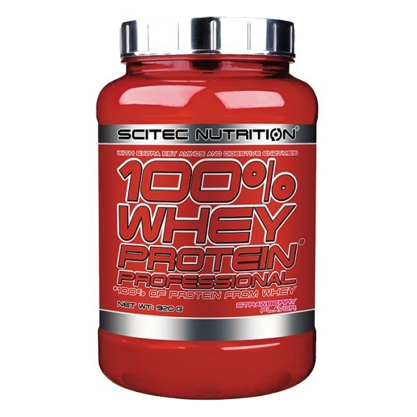 100% Whey Protein Professional Scitec Nutrition - jordbær Smak100% Whey Protein Professional Fra Scitec Nutrition - Strawbeery Flavor
Whey Protein Professional har et lavt innhold av laktose og tolereres vel av laktoseintoleraProteinpulveroverrask.noOverrask.nonull
