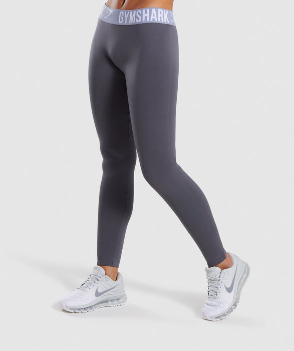 Gymshark Fit Leggings - GreyFit for performance.- Unrestricted fit- Seamless knit- Elasticated Gymshark waistband- Internal silicone grip- 80% Nylon, 20% Elastane- Model is 5'5" and wears a siztights & leggingsoverrask.noOverrask.nonull