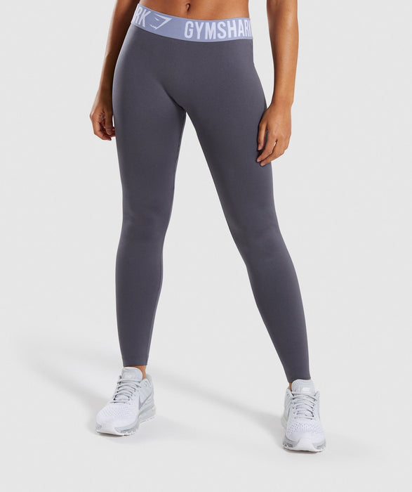 Gymshark Fit Leggings - GreyFit for performance.- Unrestricted fit- Seamless knit- Elasticated Gymshark waistband- Internal silicone grip- 80% Nylon, 20% Elastane- Model is 5'5" and wears a siztights & leggingsoverrask.noOverrask.nonull