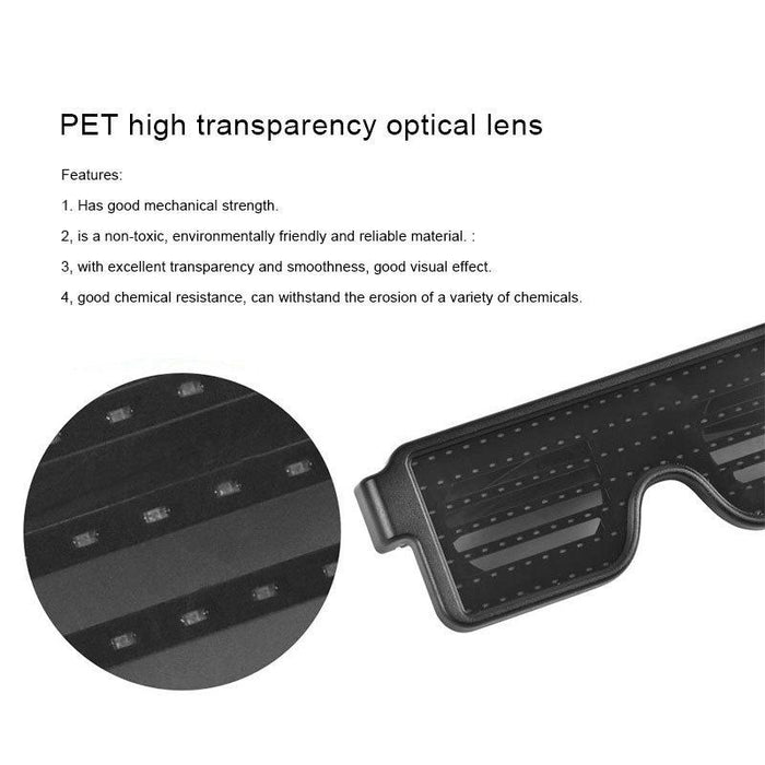 Party Led solbriller - Overrask.no