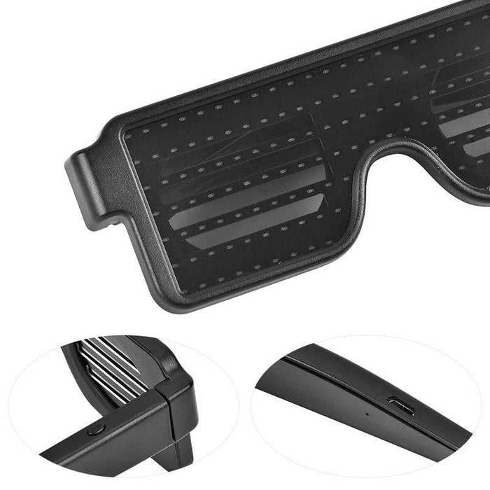 Party Led solbriller - Overrask.no