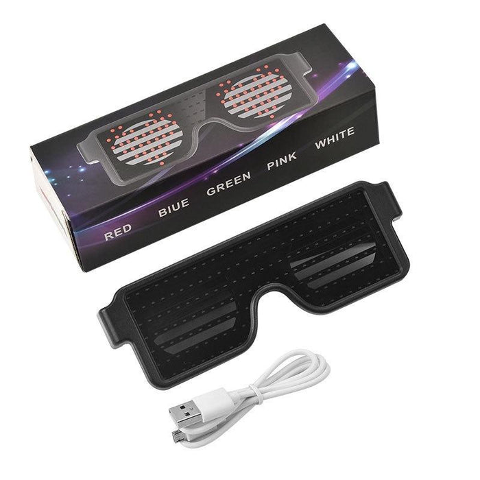 Party Led solbriller - Overrask.no