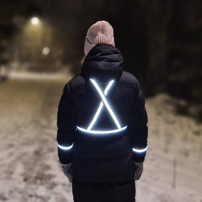 Refleksvest 3-pack med 6 armbånd - Overrask.no