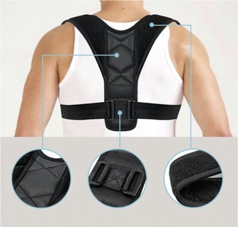 Ryggstøtte vest og rygg Holdningsvest - Overrask.no