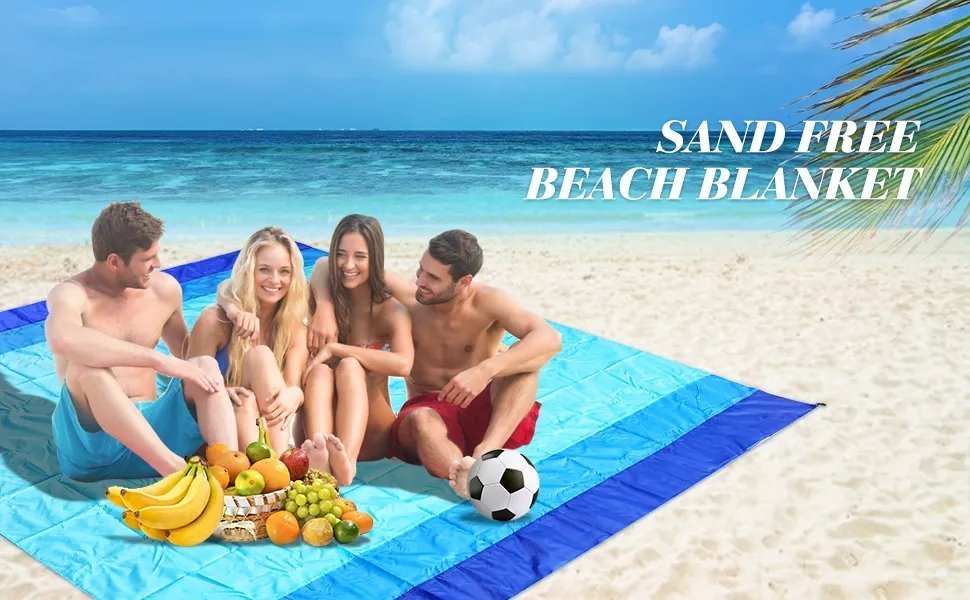 Sandfritt og Vannavledende Strandteppe - Strandmatter - Overrask.no