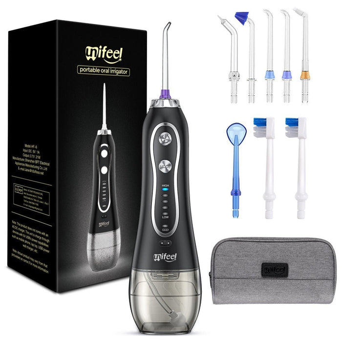 Teeth Cleaner Munndusj og Power floss tannrengjørings sett - Overrask.no