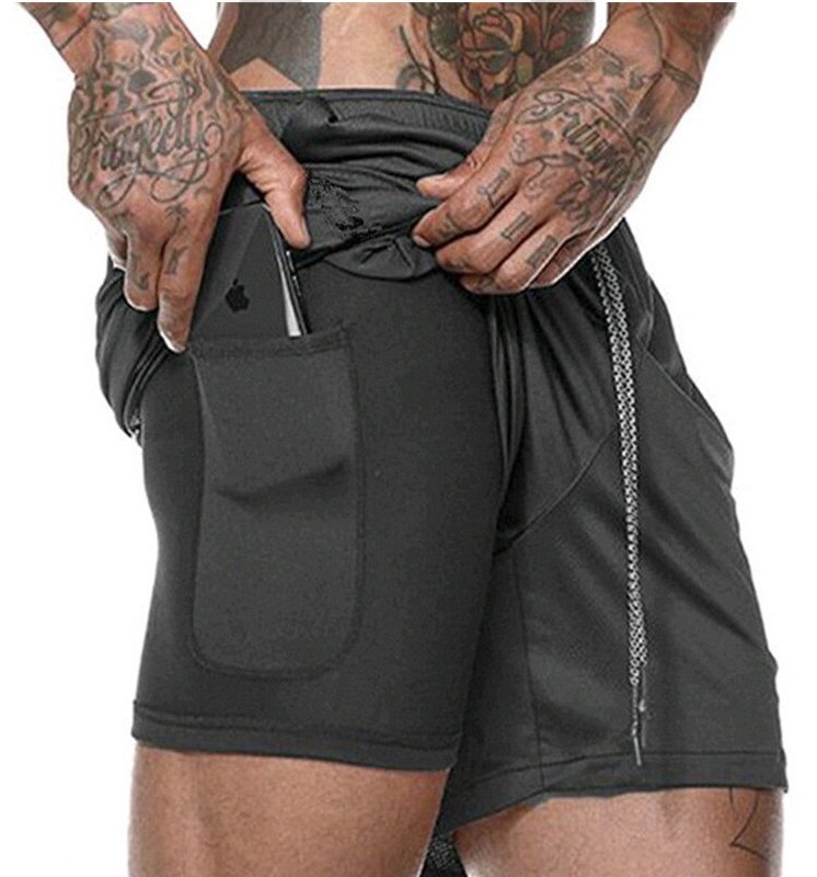 Treningsshorts med Compression med under tights - Overrask.no