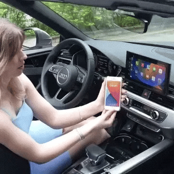 2-i-1 CarPlay og Android Auto-adapter
