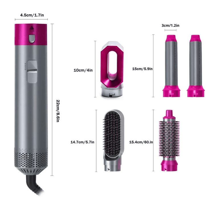 5 in 1 Hair Styler - Overrask.no