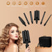 6 - i - 1 Wave Curler Professional Curling Wand Set, Instant Heat Up - Overrask.no