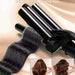 6 - i - 1 Wave Curler Professional Curling Wand Set, Instant Heat Up - Overrask.no