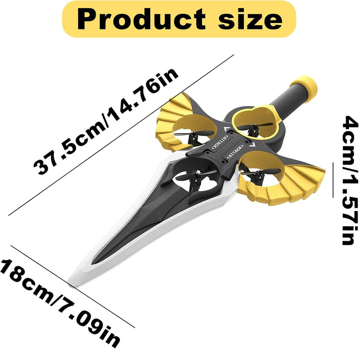 Flying Sword Drone | Sverd-inspirert RC Glider med 3 Hastighets moduser