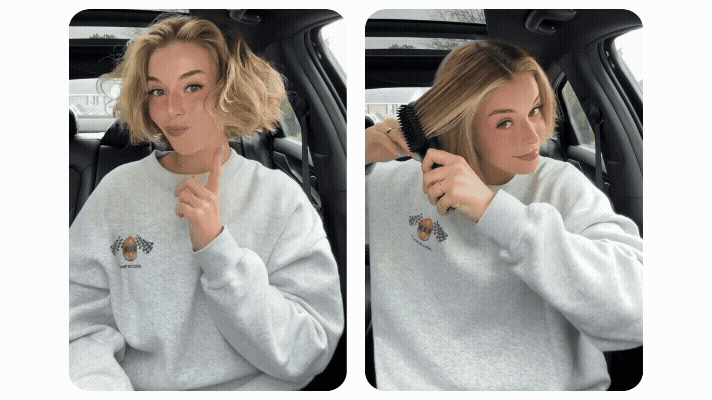 Trådløs Mini-Rettetang | Profesjonell Hårstyling på farten - Overrask.no