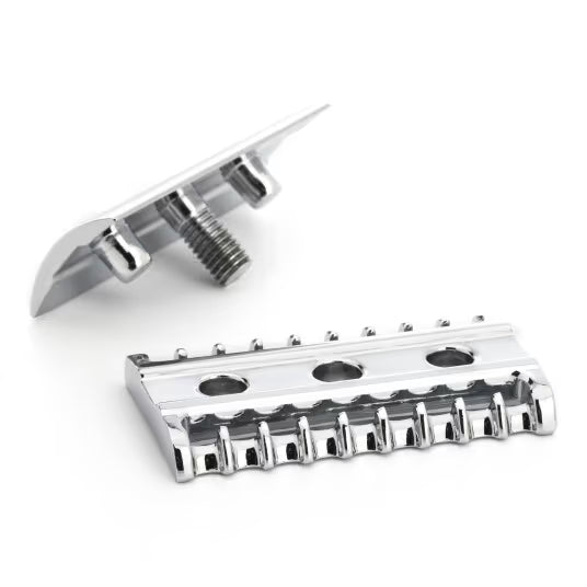 Klassisk Safety Razor med 10 Premium Blader