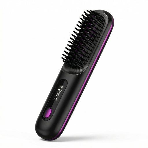 Trådløs Mini-Rettetang | Profesjonell Hårstyling på farten - Overrask.no