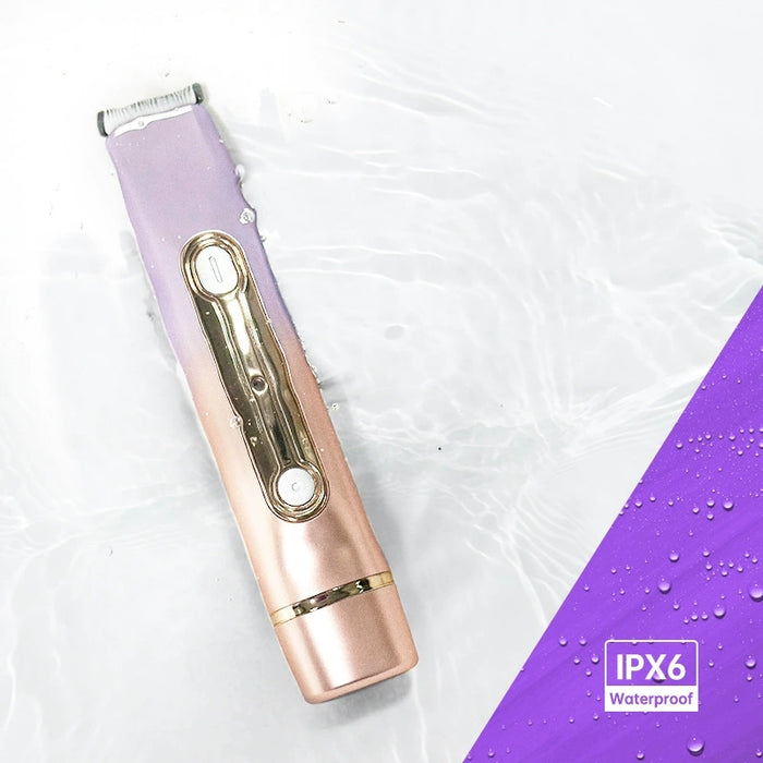 Skånsom 2-i-1 Epilator, Barberhøvel og Bikini-Trimmer