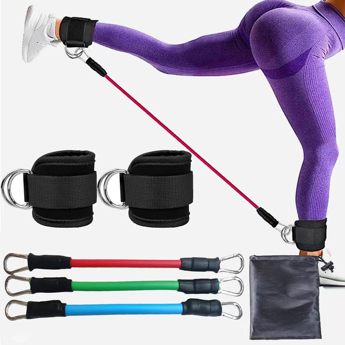 Ankelmansjetter og Motstandsbånd for Glutes, Ben og Core