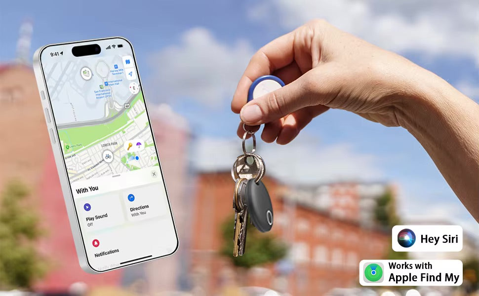 Find My Smart Tag | Sporingsbrikke med lang batteritid og høy presisjon