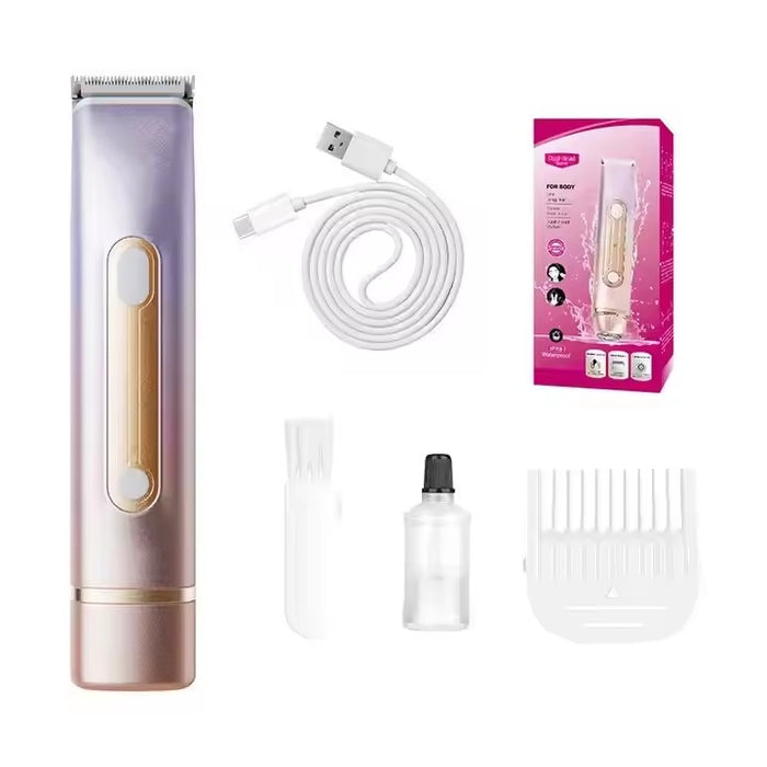 Skånsom 2-i-1 Epilator, Barberhøvel og Bikini-Trimmer