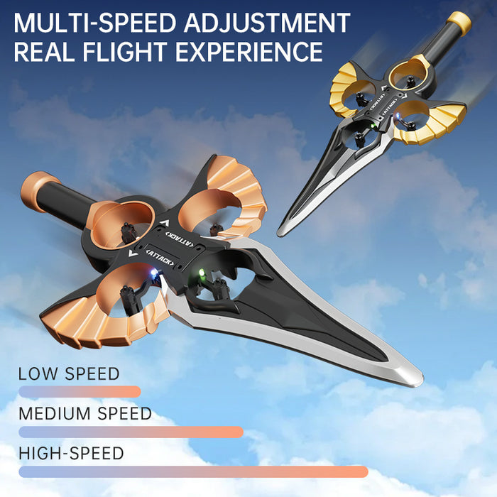 Flying Sword Drone | Sverd-inspirert RC Glider med 3 Hastighets moduser