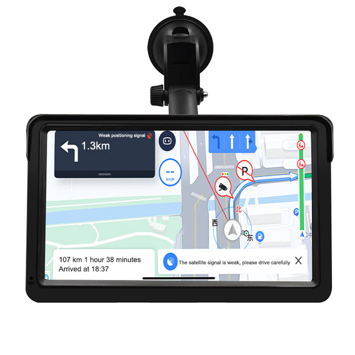 Universal 7” Smart Bilskjerm med CarPlay, Android Auto og Trådløs Tilkobling