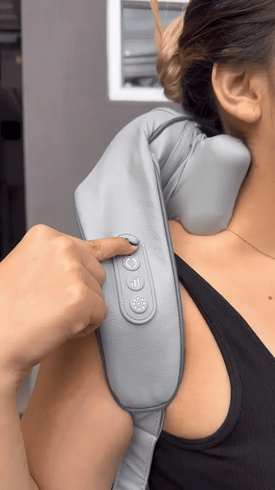 Shiatsu massasjeapparat for rygg og nakke