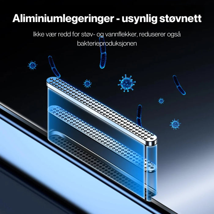 iGuard™ skjermbeskytter med 9H hardhet og full kant-til-kant dekning