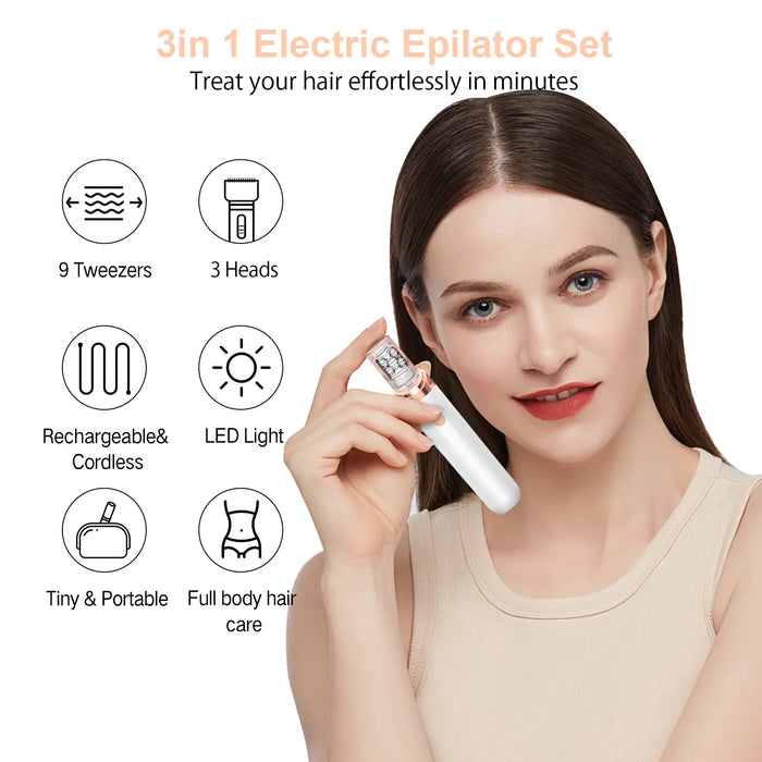 2-i-1 epilator og barbermaskin | Vanntett for bruk i dusjen - Overrask.no