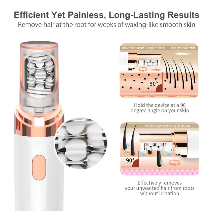 2-i-1 epilator og barbermaskin | Vanntett for bruk i dusjen - Overrask.no