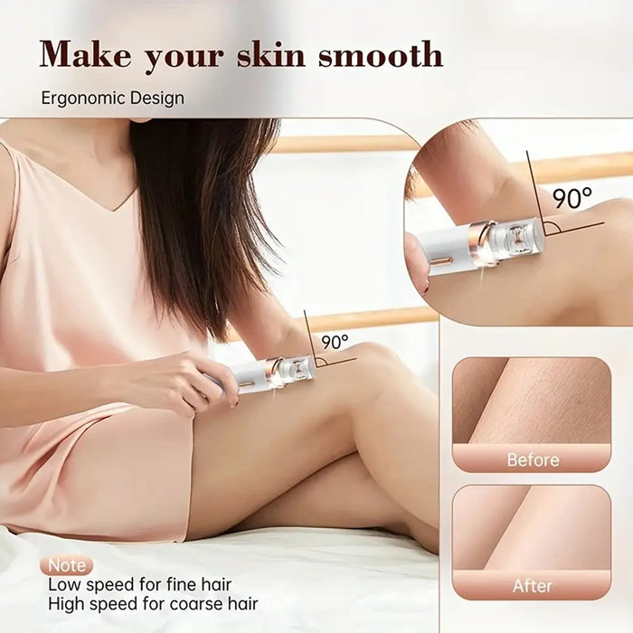 2-i-1 epilator og barbermaskin | Vanntett for bruk i dusjen - Overrask.no