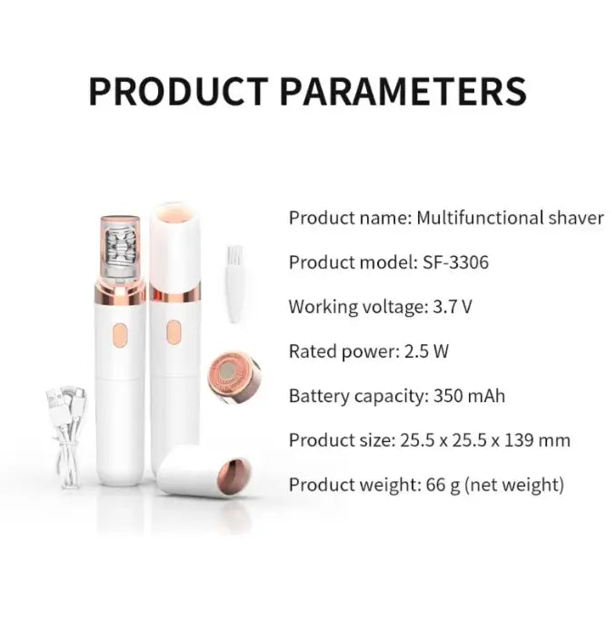 2-i-1 epilator og barbermaskin | Vanntett for bruk i dusjen - Overrask.no
