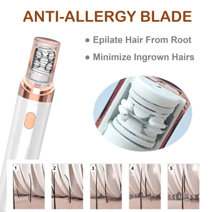 2-i-1 epilator og barbermaskin | Vanntett for bruk i dusjen - Overrask.no