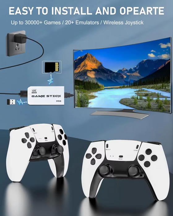 M15 Retro Game Console - 64G HDMI Games Stick - 20 000+ Spill