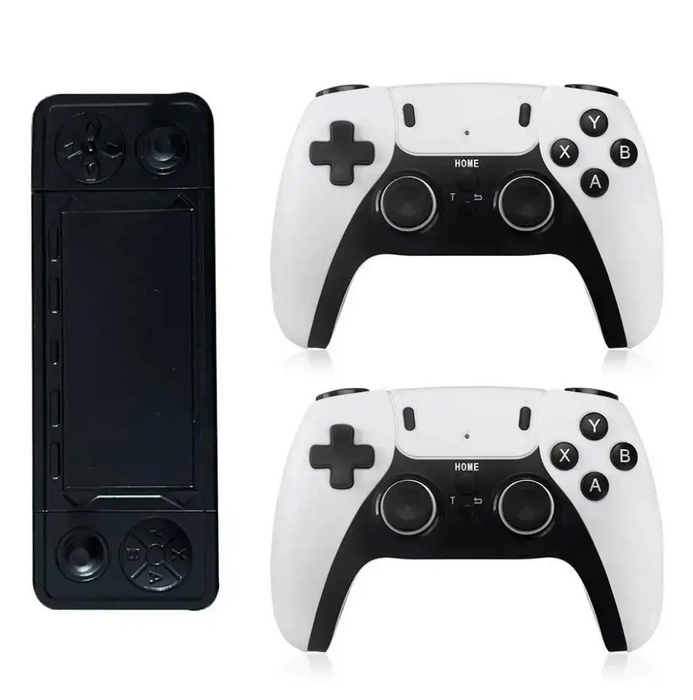 X9 PRO Retro Game Stick med 4K oppløsning, 30.000 spill og to kontrollere
