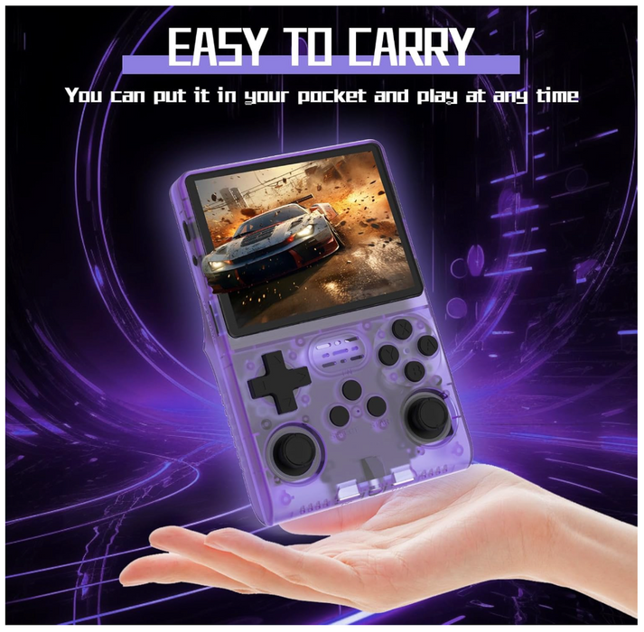 R36S 128GB Retro Handheld Video Game Console Open Source