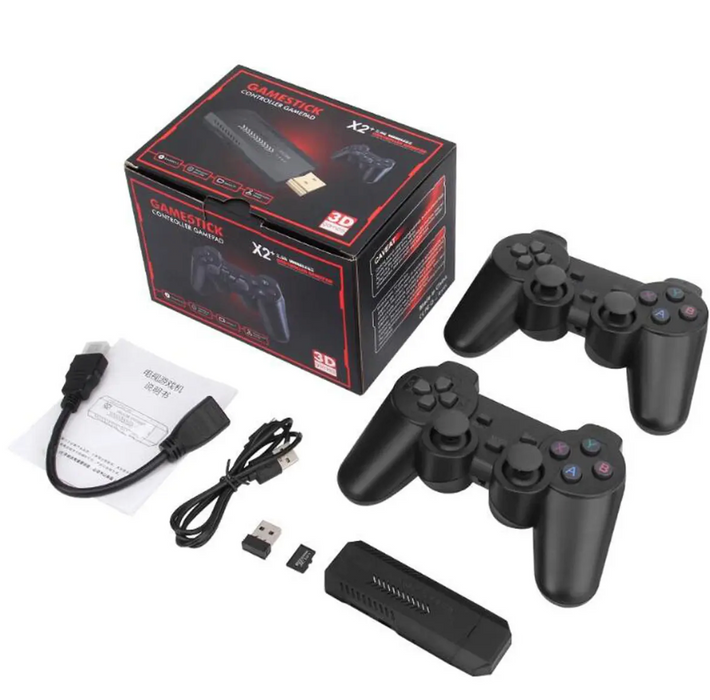 X2 Plus 4K Retro Game Stick Spillkonsoll