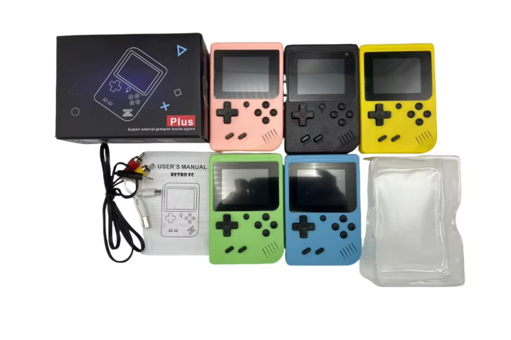 Pocketboy 500-i-1 Retro Video spillkonsoll