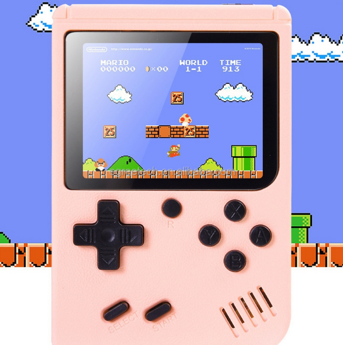 Pocketboy 500-i-1 Retro Video spillkonsoll