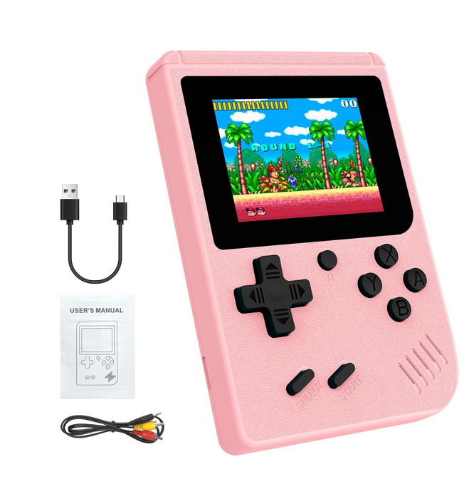 Pocketboy 500-i-1 Retro Video spillkonsoll