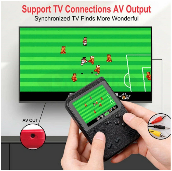 Pocketboy 500-i-1 Retro Video spillkonsoll
