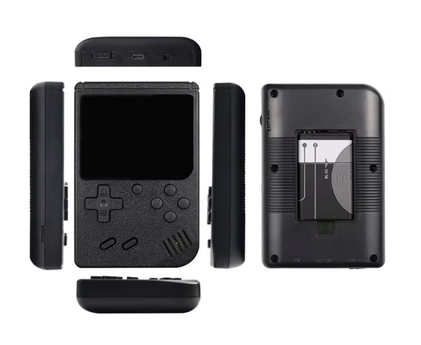 Pocketboy 500-i-1 Retro Video spillkonsoll