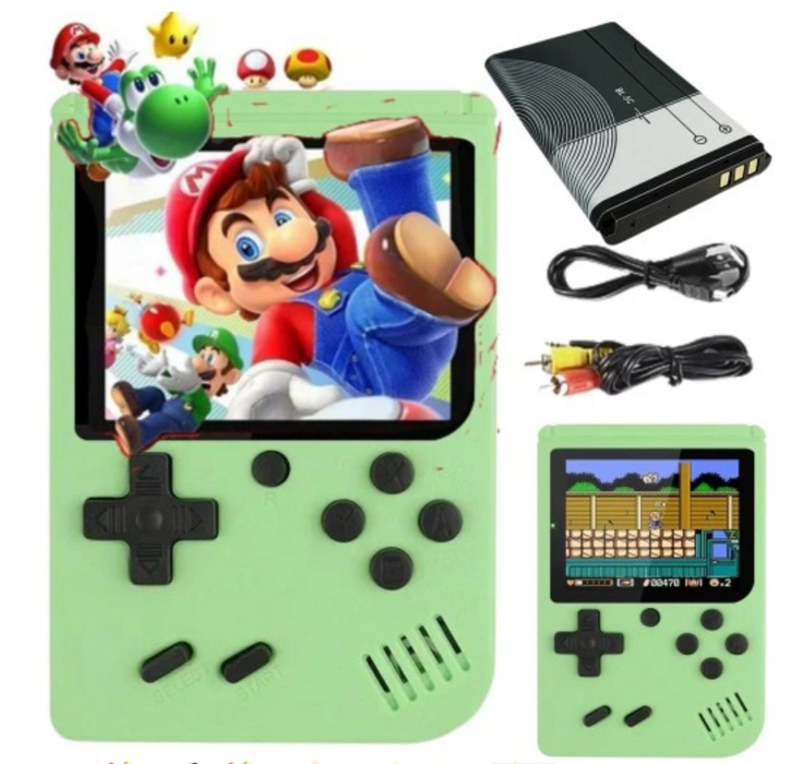 Pocketboy 500-i-1 Retro Video spillkonsoll