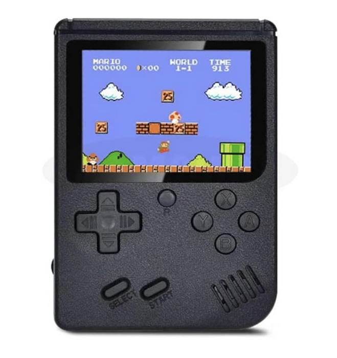 Pocketboy 500-i-1 Retro Video spillkonsoll