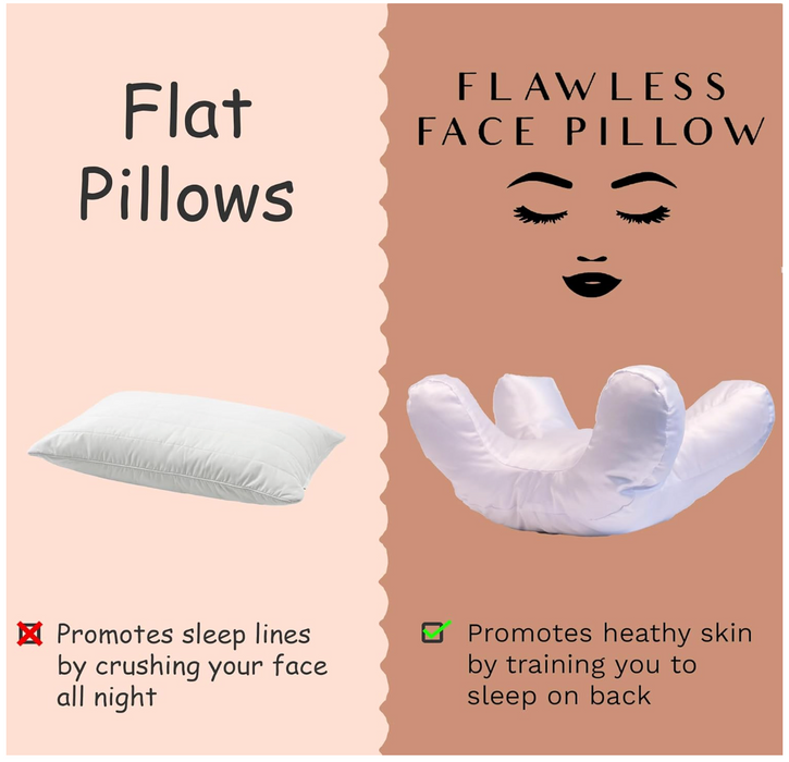 Flawless face pillow Anti-rynke-pute som forebygge rynker