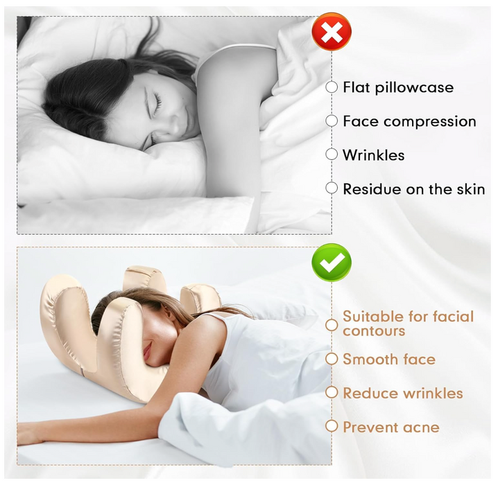 Flawless face pillow Anti-rynke-pute som forebygge rynker